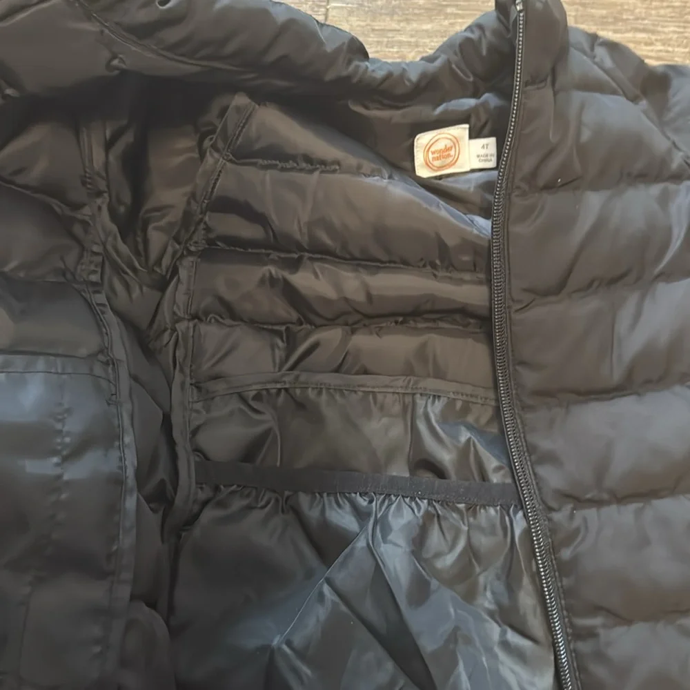 Wonder‎ nation black coat 4T